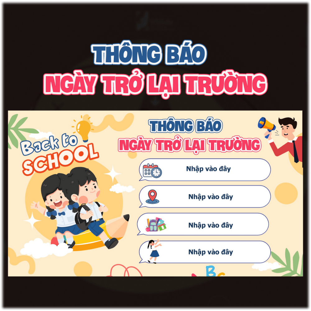 Powerpoint lịch tựu trường 02
